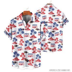 Baltimore Ravens | America 250 Years Anniversary Hawaii Shirt