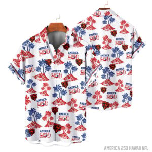 Chicago Bears | America 250 Years Anniversary Hawaii Shirt