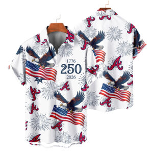 Atlanta Braves | America 250th Anniversary Tropical Hawaiian V4