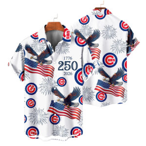 Chicago Cubs | America 250th Anniversary Tropical Hawaiian V4