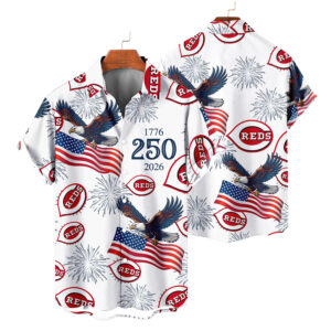 Cincinnati Reds | America 250th Anniversary Tropical Hawaiian V4