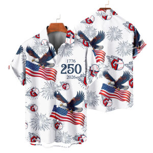 Cleveland Guardians | America 250th Anniversary Tropical Hawaiian V4