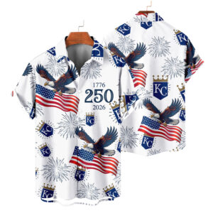 Kansas City Royals | America 250th Anniversary Tropical Hawaiian V4