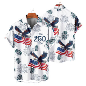 Seattle Mariners | America 250th Anniversary Tropical Hawaiian V4