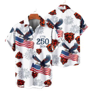 Chicago Bears | America 250th Anniversary Tropical Hawaiian V4