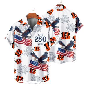 Cincinnati Bengals | America 250th Anniversary Tropical Hawaiian V4
