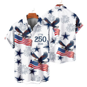 Dallas Cowboys | America 250th Anniversary Tropical Hawaiian V4