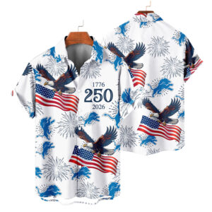 Detroit Lions | America 250th Anniversary Tropical Hawaiian V4