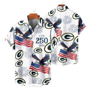 Green Bay Packers | America 250th Anniversary Tropical Hawaiian V4