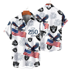 Las Vegas Raiders | America 250th Anniversary Tropical Hawaiian V4