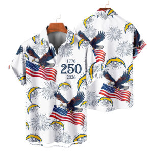 Los Angeles Chargers | America 250th Anniversary Tropical Hawaiian V4