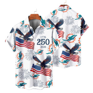 Miami Dolphins | America 250th Anniversary Tropical Hawaiian V4
