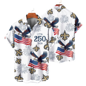 New Orleans Saints | America 250th Anniversary Tropical Hawaiian V4