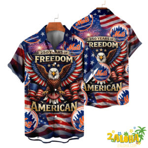 New York Mets | America 250th Anniversary Eagles Hawaiian V5