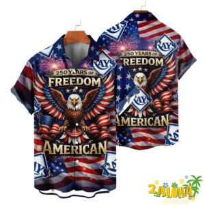 Tampa Bay Rays | America 250th Anniversary Eagles Hawaiian V5