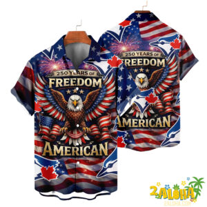 Toronto Blue Jays | America 250th Anniversary Eagles Hawaiian V5