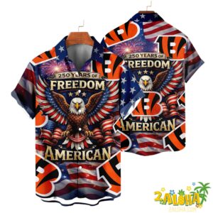 Cincinnati Bengals | America 250th Anniversary Eagles Hawaiian V5