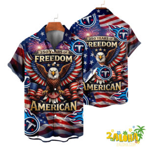 Tennessee Titans | America 250th Anniversary Eagles Hawaiian V5