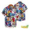 Los Angeles Dodgers | Cinco de Mayo Day of the Dead Mexican Skull Chest Hawaiian Shirt