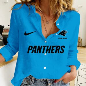 Carolina Panthers | Women’s Tropical Custom Casual Shirt