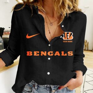 Cincinnati Bengals | Women’s Tropical Custom Casual Shirt