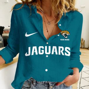 Jacksonville Jaguars | Women’s Tropical Custom Casual Shirt