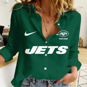 New York Jets | Women’s Tropical Custom Casual Shirt