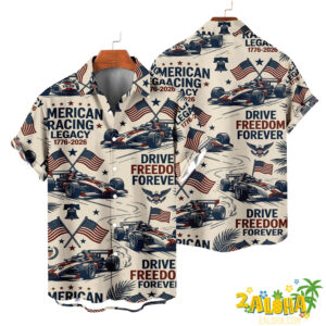 250th Anniversary Of The United States Independence Day Holiday Hawaiian Shirt