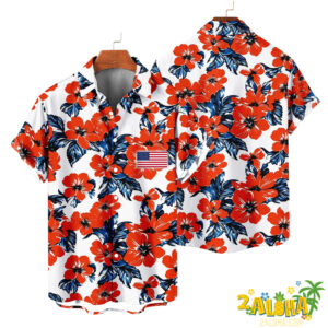 250th Anniversary Of The United States Independence Day Holiday Hawaiian Shirt