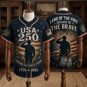 Patriotic Statue of Liberty 1776–2026 - USA 250th Anniversary Baseball Jersey Unisex Shirt